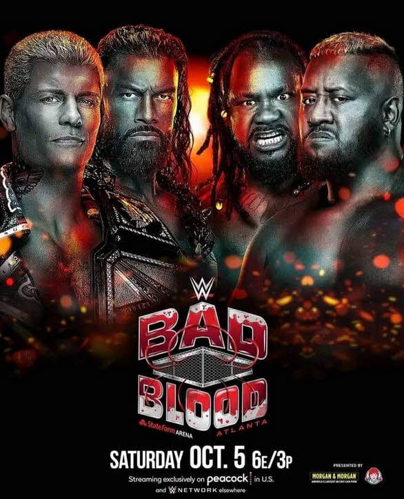 مشاهدة عرض WWE Bad Blood 2024 مترجم