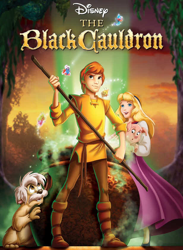 فيلم The Black Cauldron 1985 مدبلج باللهجة المصرية