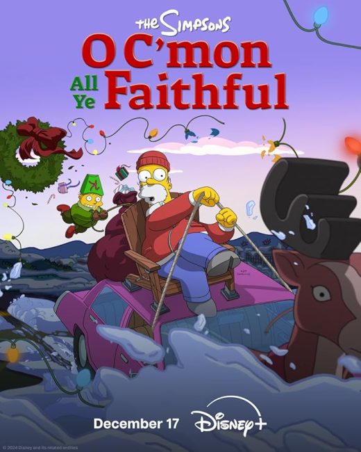 فيلم The Simpsons: O C’mon All Ye Faithful 2024 مترجم