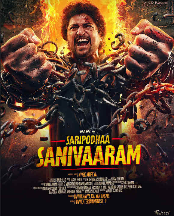 فيلم Saripodhaa Sanivaaram 2024 مترجم