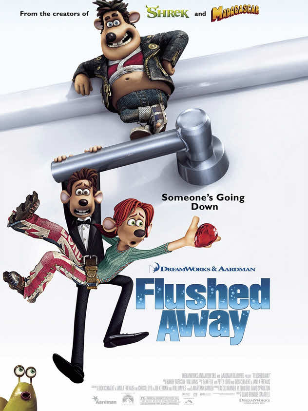 فيلم Flushed Away 2006 مدبلج للعربية الفصحي